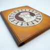 Leather Notepad Portfolio Aztec/Mayan Style