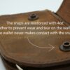 Pocket Sized Biker Wallet, Crazy Horse Leather